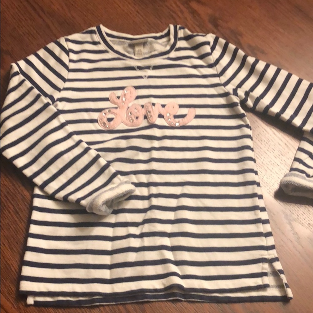 Girls tunic sweatshirt size 10/12